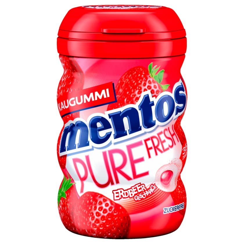 Mentos Gum Pure Fresh Erdbeer 70g